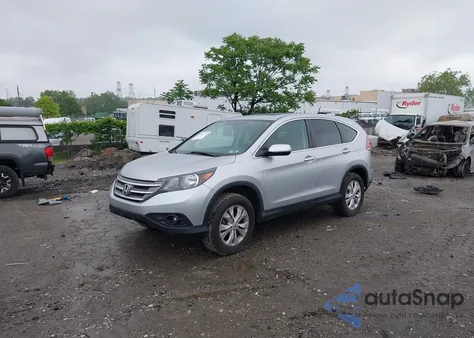 2014 Honda Cr-V Ex z USA, uszkodzony, nr VIN 5J6RM4H56EL022961